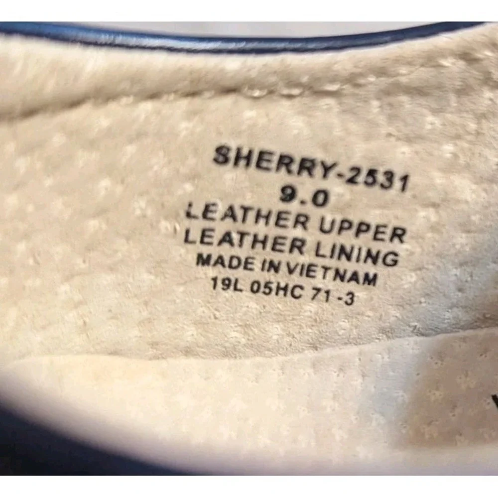 Footmates Sherry Mary Jane Toddler Shoes Sz 9 Medium T Strap Navy Blue Leather